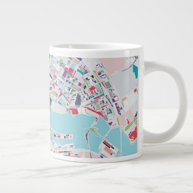 Caneca De Café Grande O Município de Amesterdã (Direita)