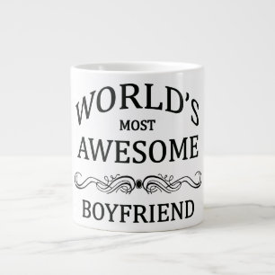 Caneca De Café Grande O Namorado mais incrível do mundo