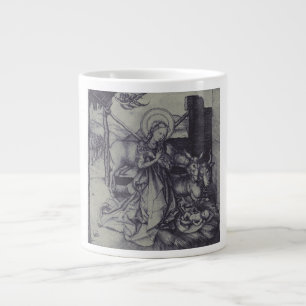 Caneca De Café Grande O Natal Natividade Stark Ink Art