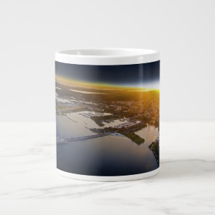 Caneca De Café Grande O Pier