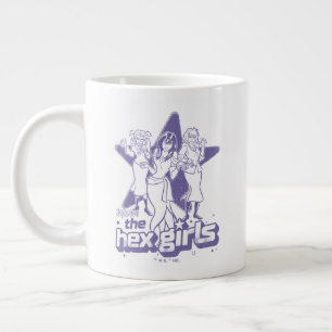 Caneca De Café Grande O Poder das Raparigas Hex