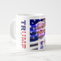 O Presidente dos EUA, Donald Trump Mug