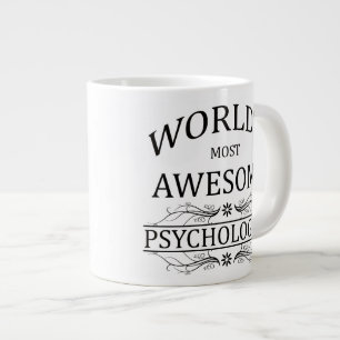 Caneca De Café Grande O Psicólogo Mais Incrível do Mundo