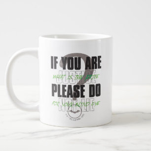 Caneca De Café Grande O Riddler - Se Você É Justiça, Por Favor, Não 