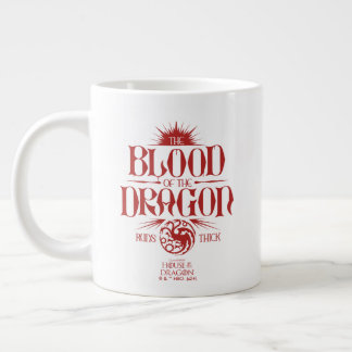 Caneca De Café Grande O Sangue do Dragão É Espesso