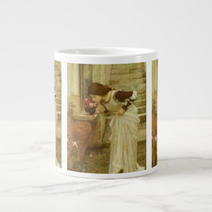Caneca De Café Grande O Santuário de JW Waterhouse, Arte Vintage Vitori