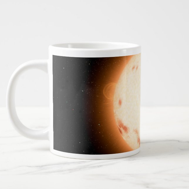 Caneca De Café Grande O Sistema Kepler-16. (Esquerda)