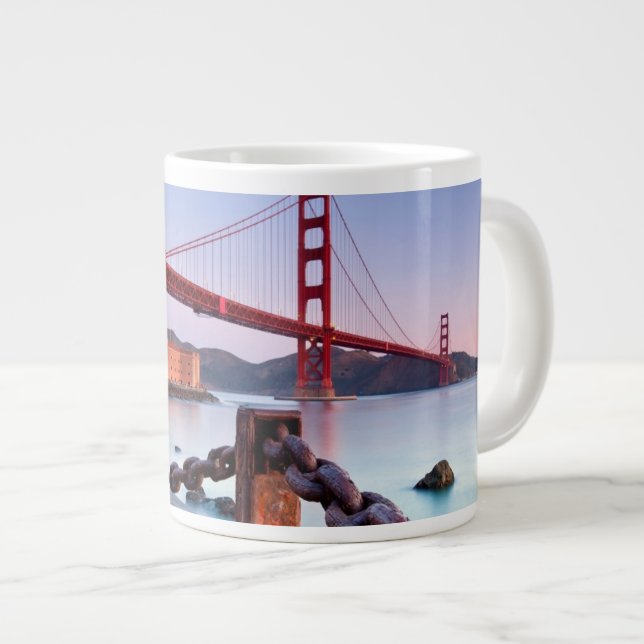 Caneca De Café Grande O Sol No Primeiro Ponto (Frente Esquerda)