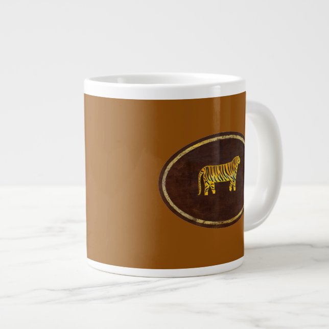 Caneca De Café Grande O Tigre 2009 (Frente Esquerda)