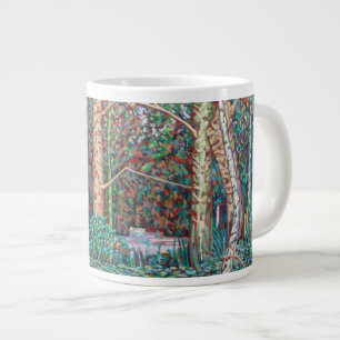 Caneca De Café Grande O trajeto de janeiro