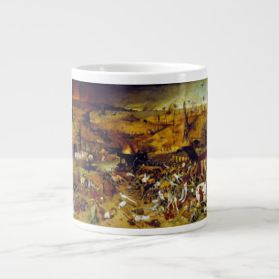 Caneca De Café Grande O Triunfo da Morte de Pieter Bruegel, o Velho
