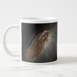 Caneca De Café Grande O Wayward Interstellar Object Oumuamua.