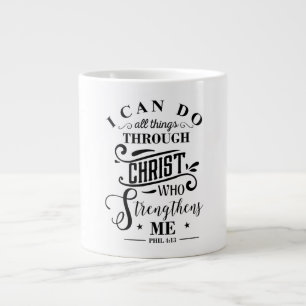 Caneca De Café Grande Obrigados - Jumbo Mug