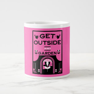Caneca De Café Grande Obter Presente de Jardinagem Exterior
