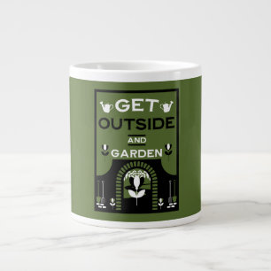 Caneca De Café Grande Obter Presente de Jardinagem Exterior