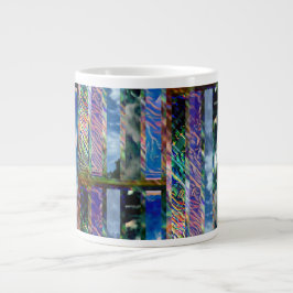 CANECA DE CAFÉ GRANDE #OCEAN&SKY #THESURFINGMERMAID @ MAGHIE.ORG