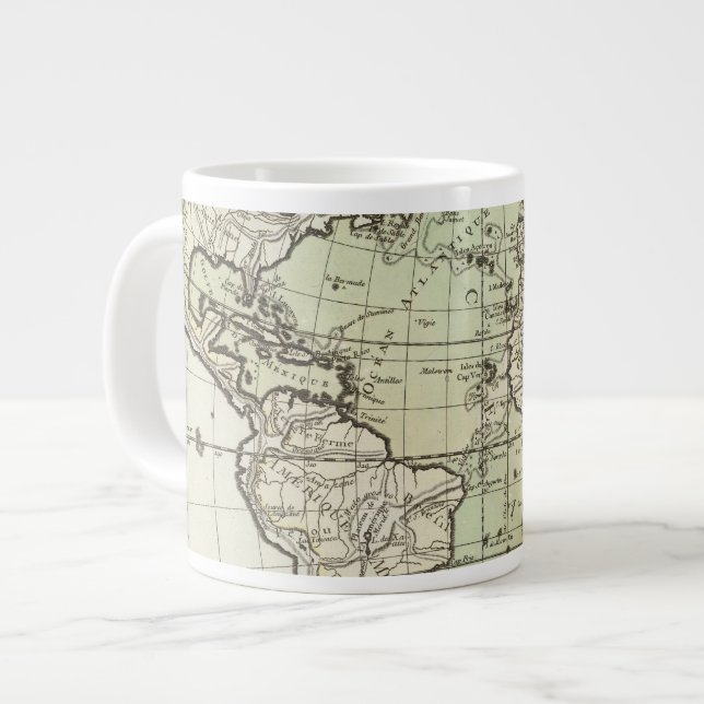 Caneca De Café Grande Oceano Atlântico 3 (Frente Esquerda)