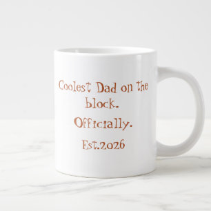 Caneca De Café Grande Óculos de Capuz Legal Pai