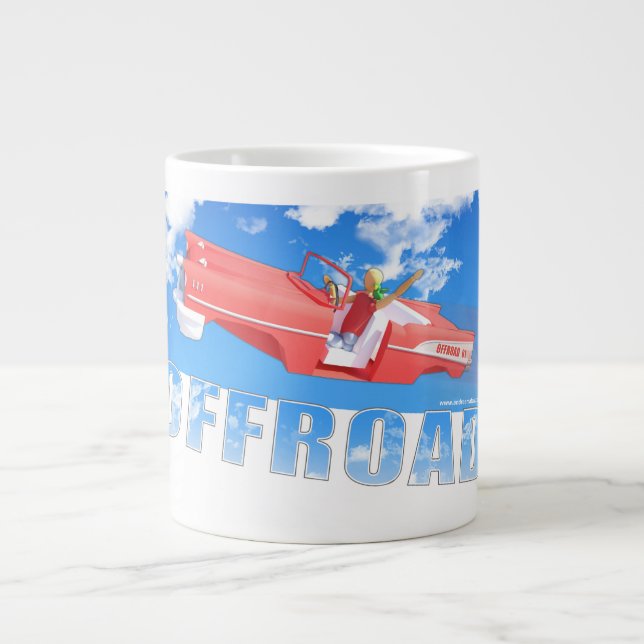 Caneca De Café Grande Offroad - 01 (Frente)
