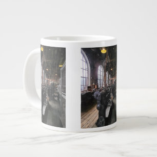 Caneca De Café Grande Oficina de construção mecânica pesada com lâmp