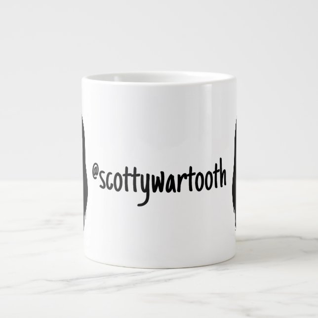 Caneca De Café Grande Oh My Dad (Frente)