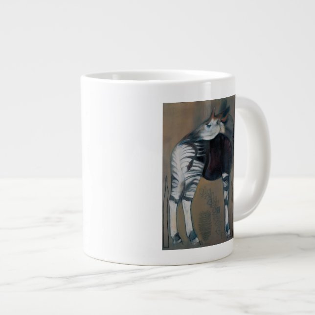 Caneca De Café Grande Okapi 2005 (Frente Esquerda)