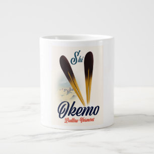 Caneca De Café Grande Okemo Ludlow Vermont poster