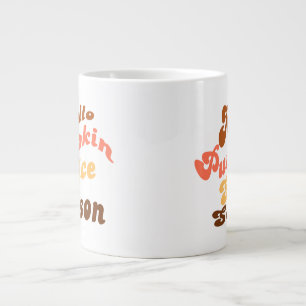 Caneca De Café Grande Olá Pumpkin Spice Season
