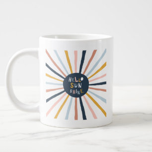 Caneca De Café Grande Olá Sunshine