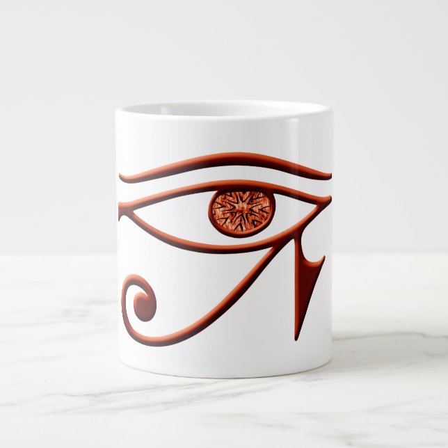 Caneca De Café Grande Olho De Horus Jumbo Mug (Frente)