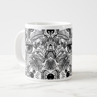 Caneca De Café Grande Olho mágico. Símbolo da onisciência e do ser supre