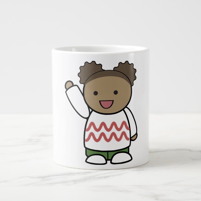 CANECA DE CAFÉ GRANDE OLLO TEDDY BEAR (Frente)