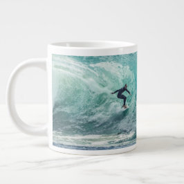 Caneca De Café Grande Onda Epic Surfing