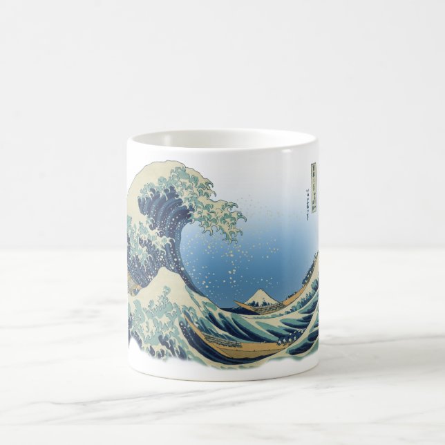 Caneca De Café Grande onda fora de Kanagawa (Centro)