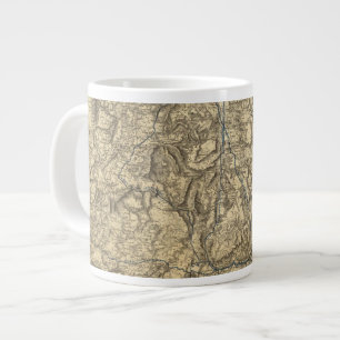 Caneca De Café Grande Operações Militares da Campanha 2 de Atlanta