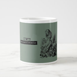 Caneca De Café Grande Operation Alice in Wonderland Alice im Wunderland