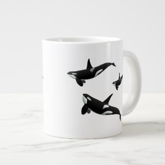Caneca De Café Grande Orca