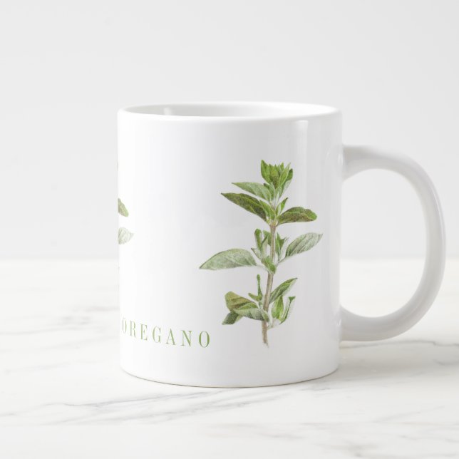 Caneca De Café Grande ORÉGANO FRESCO Caneca Grande (Direita)