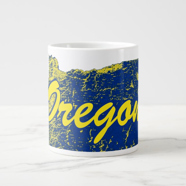 Caneca De Café Grande Oregon (Frente)