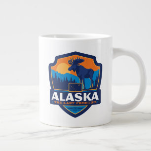 Caneca De Café Grande Orgulho de Estado  Alasca