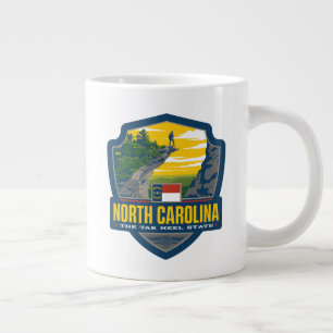 Caneca De Café Grande Orgulho de Estado  Carolina do Norte