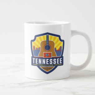 Caneca De Café Grande Orgulho de Estado  Tennessee