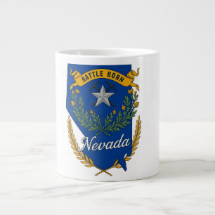 Caneca De Café Grande Orgulho estatal de Nevada