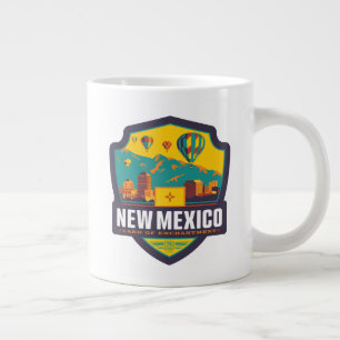 Caneca De Café Grande Orgulho Estatal Novo México