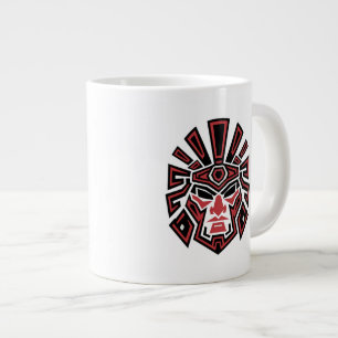 Caneca De Café Grande Orgulho Guerreiro Aztec 02