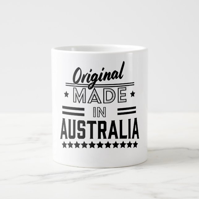 Caneca De Café Grande Original fabricado na Austrália (Frente)
