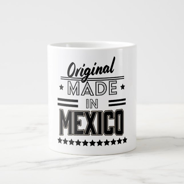 Caneca De Café Grande Original feito no México (Frente)