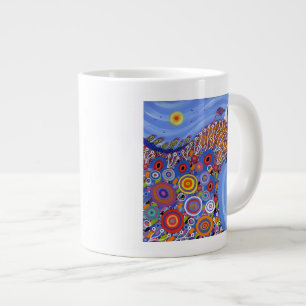 Caneca De Café Grande Os carneiros muito precários 2014