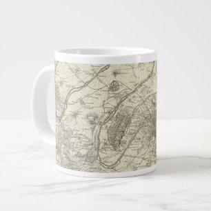 Caneca De Café Grande Os Environs De Paris