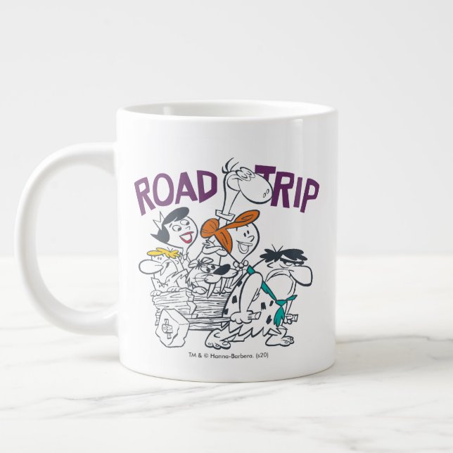 Caneca De Café Grande Os Flintstones | Estrada (Esquerda)